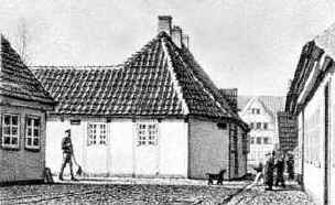 Дом в Оденсе, где жил Г.-Х. Андерсен.